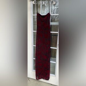 Velvet maxi Dress